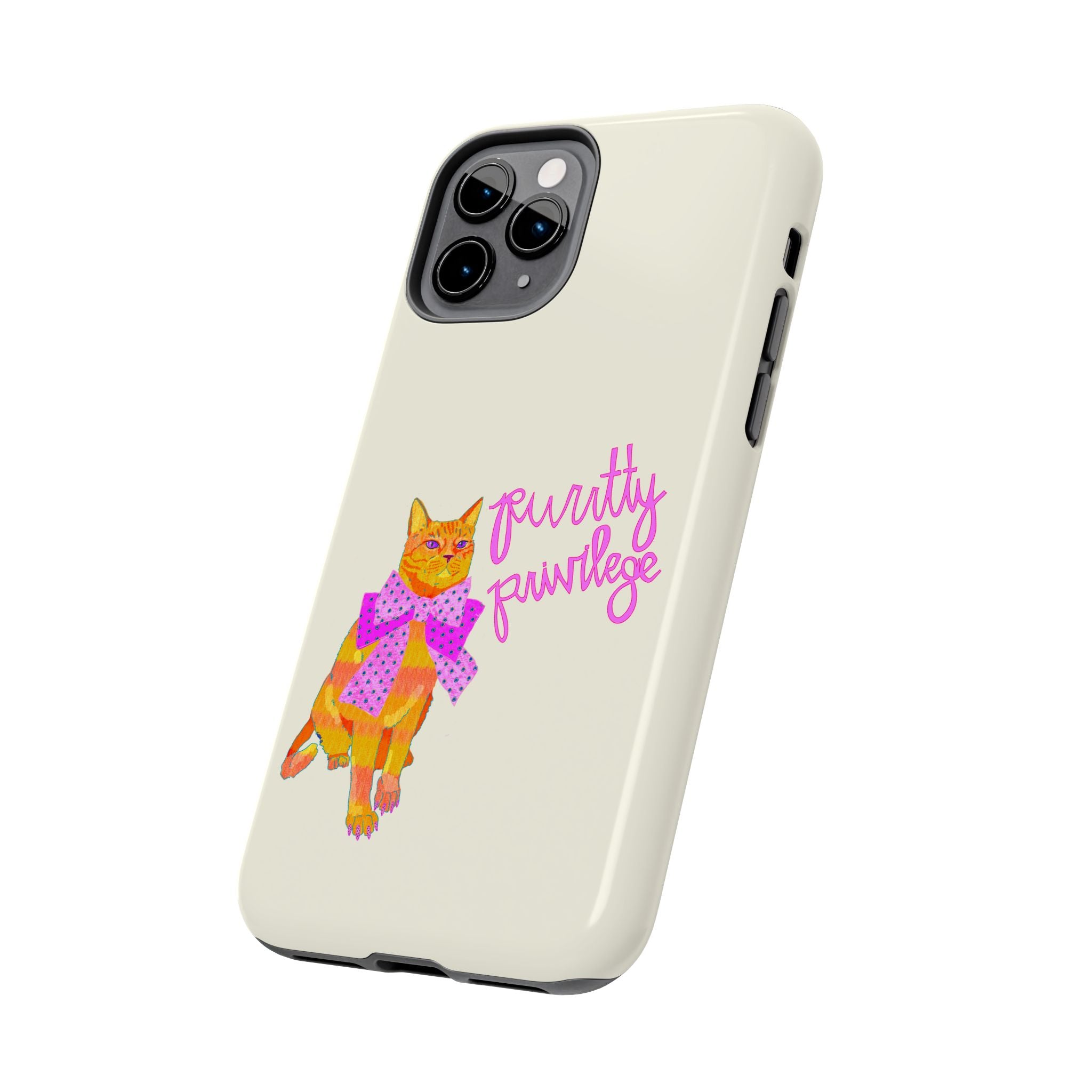 Purrtty Privilege Phone Case