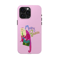 Monkey Business Pink Phone Case