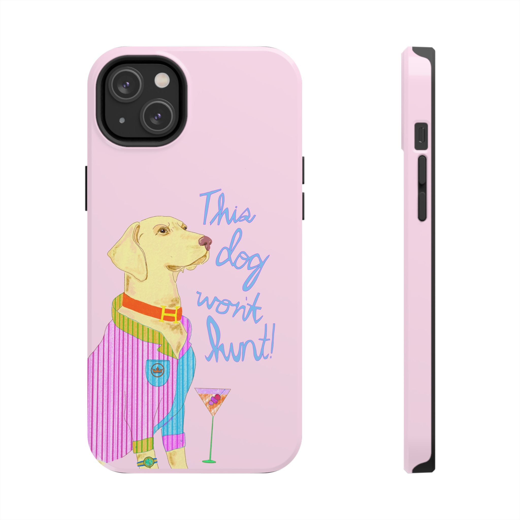 This Lab Won't Hunt Pink Phone Case