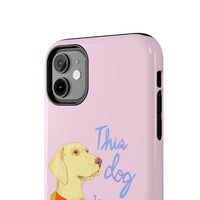 This Lab Won't Hunt Pink Phone Case