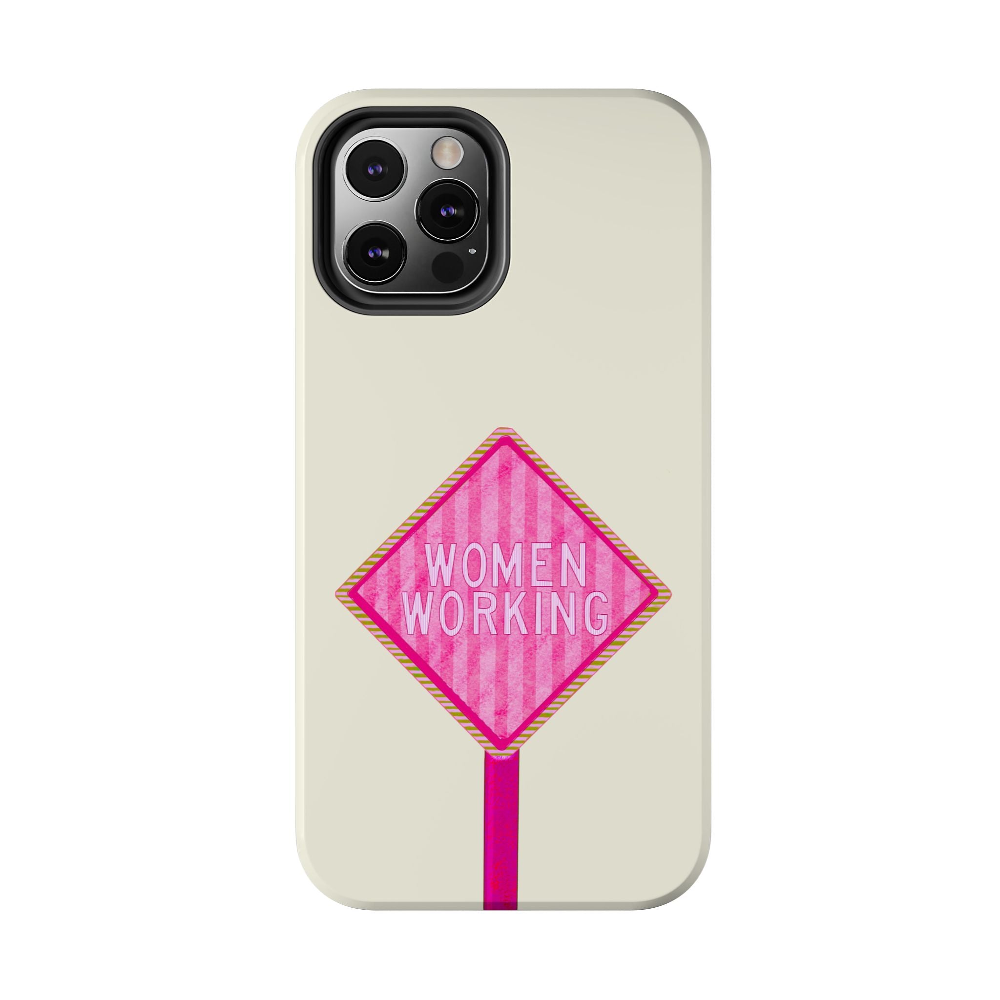 Women Working Phone Case