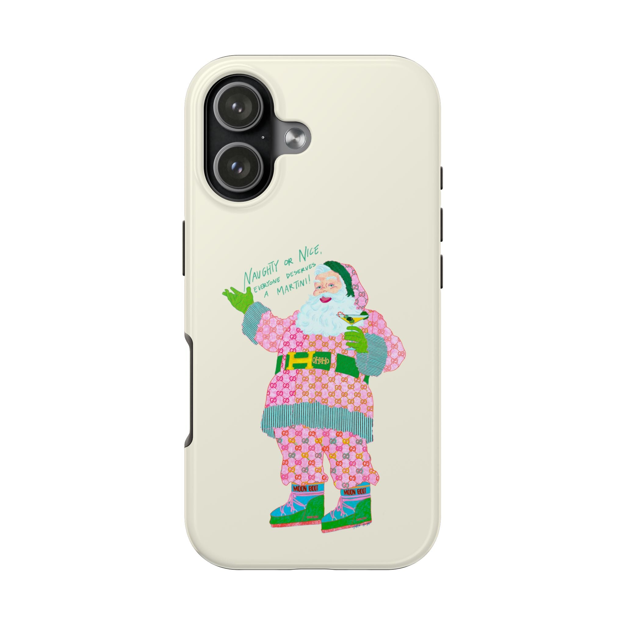 Dirty (Martini) Santa Phone Case