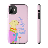This Lab Won't Hunt Pink Phone Case