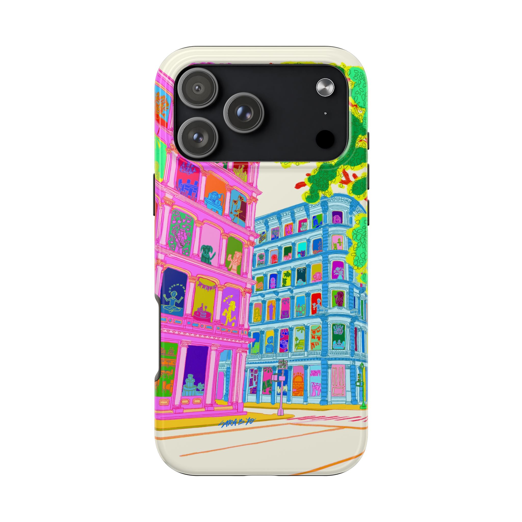 Somewhere in Soho Phone Case