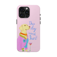 This Lab Won't Hunt Pink Phone Case