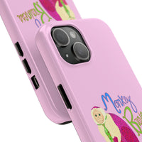 Monkey Business Pink Phone Case
