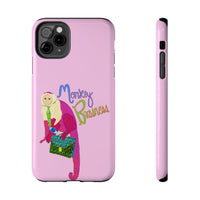 Monkey Business Pink Phone Case