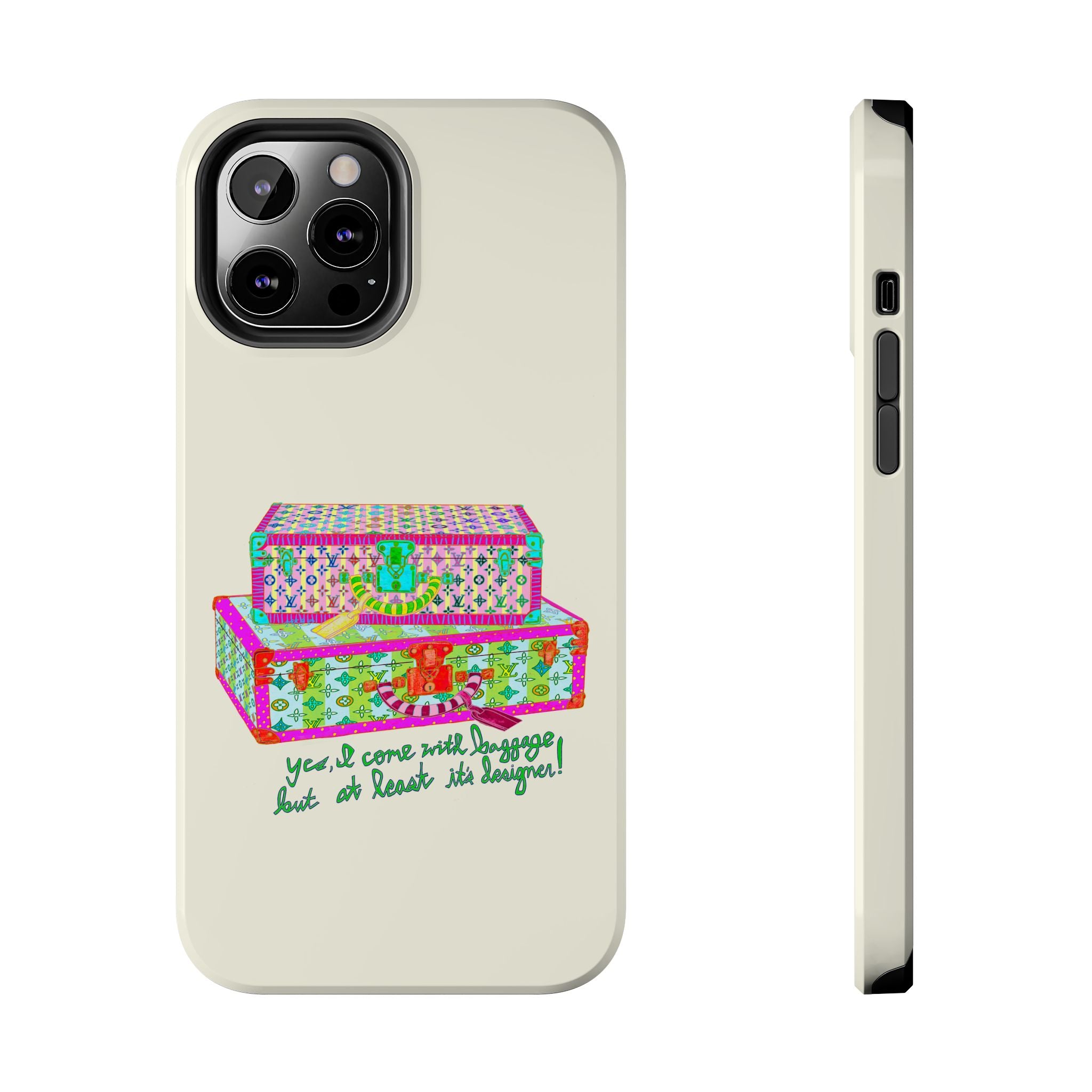 Designer Baggage Phone Case