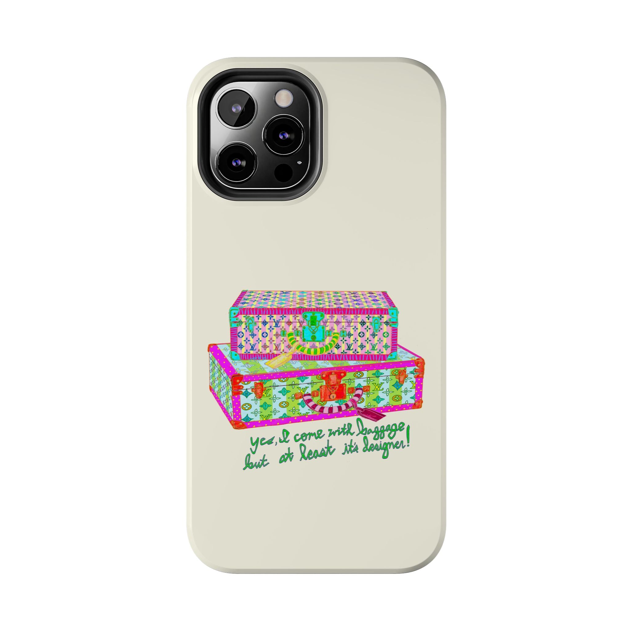 Designer Baggage Phone Case
