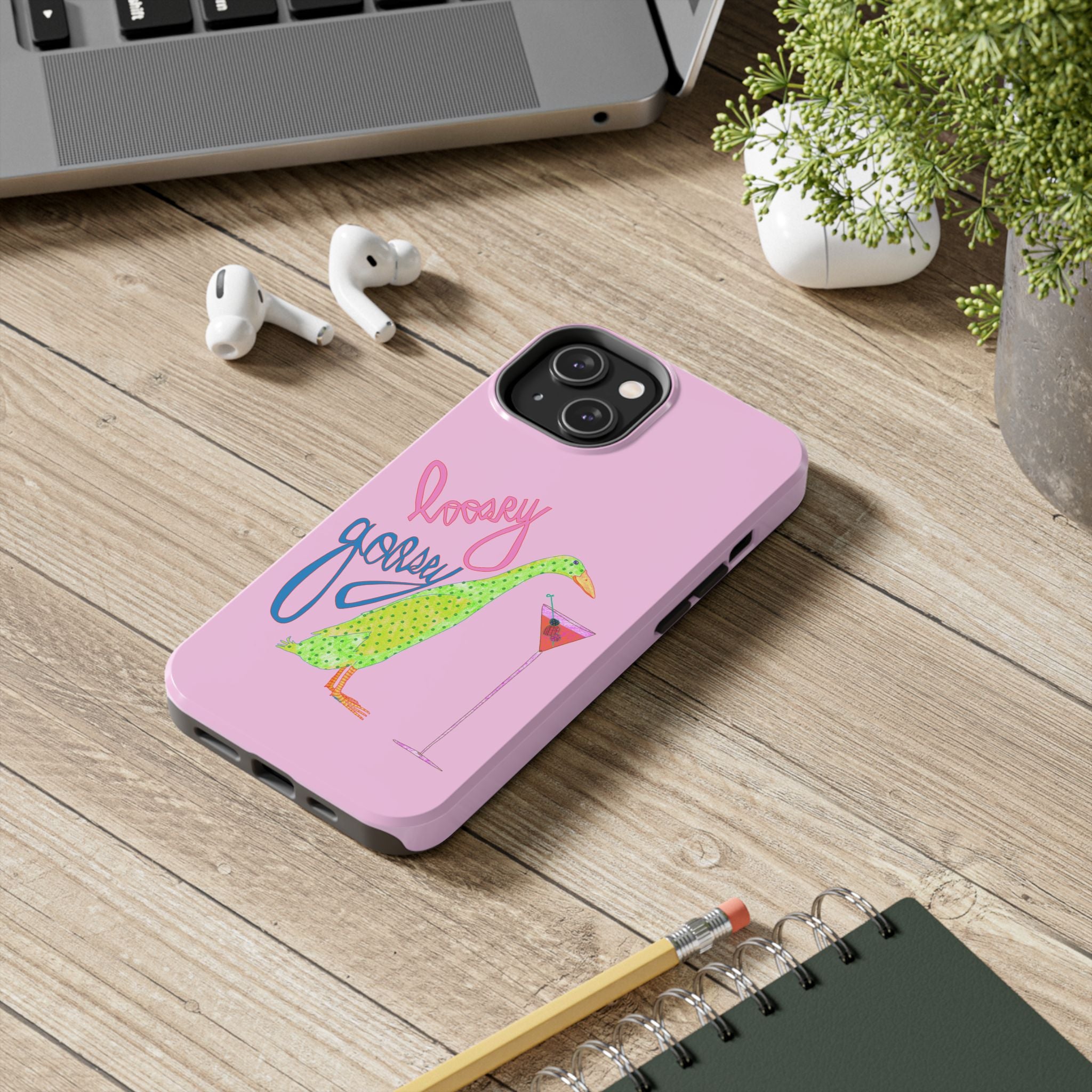 Loosey Goosey Pink Phone Case
