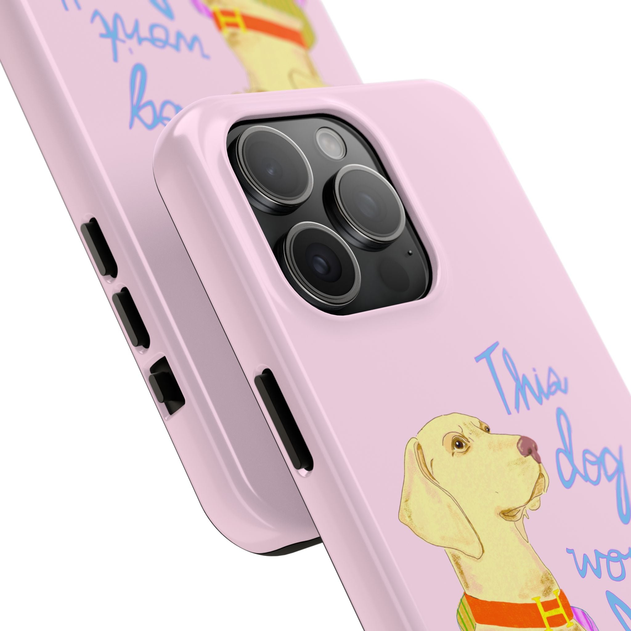 This Lab Won't Hunt Pink Phone Case
