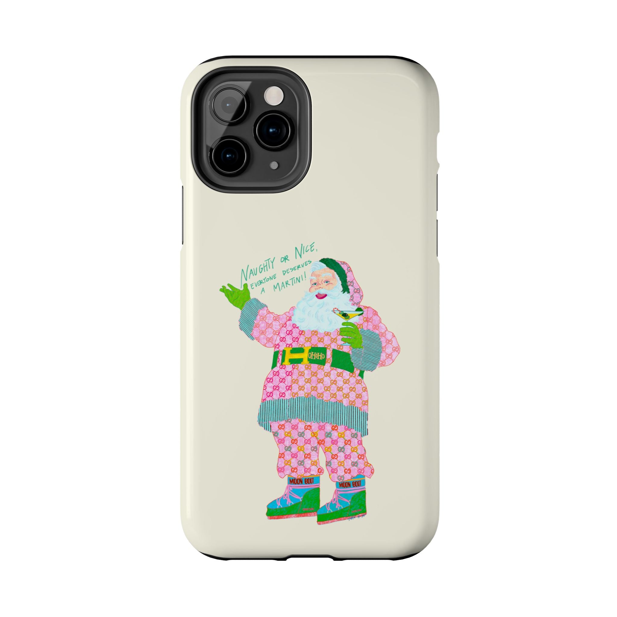Dirty (Martini) Santa Phone Case