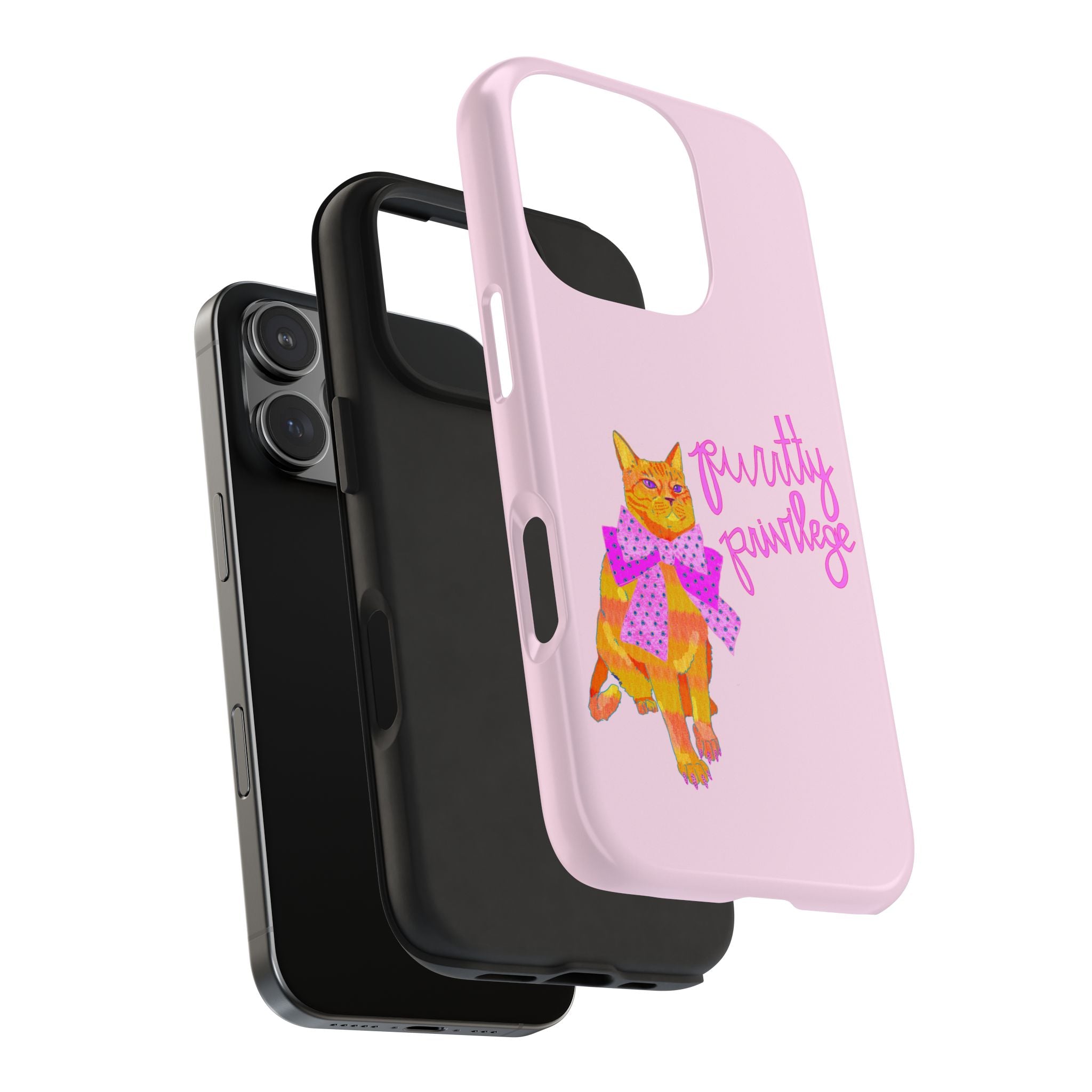 Purrtty Privilege Pink Phone Case