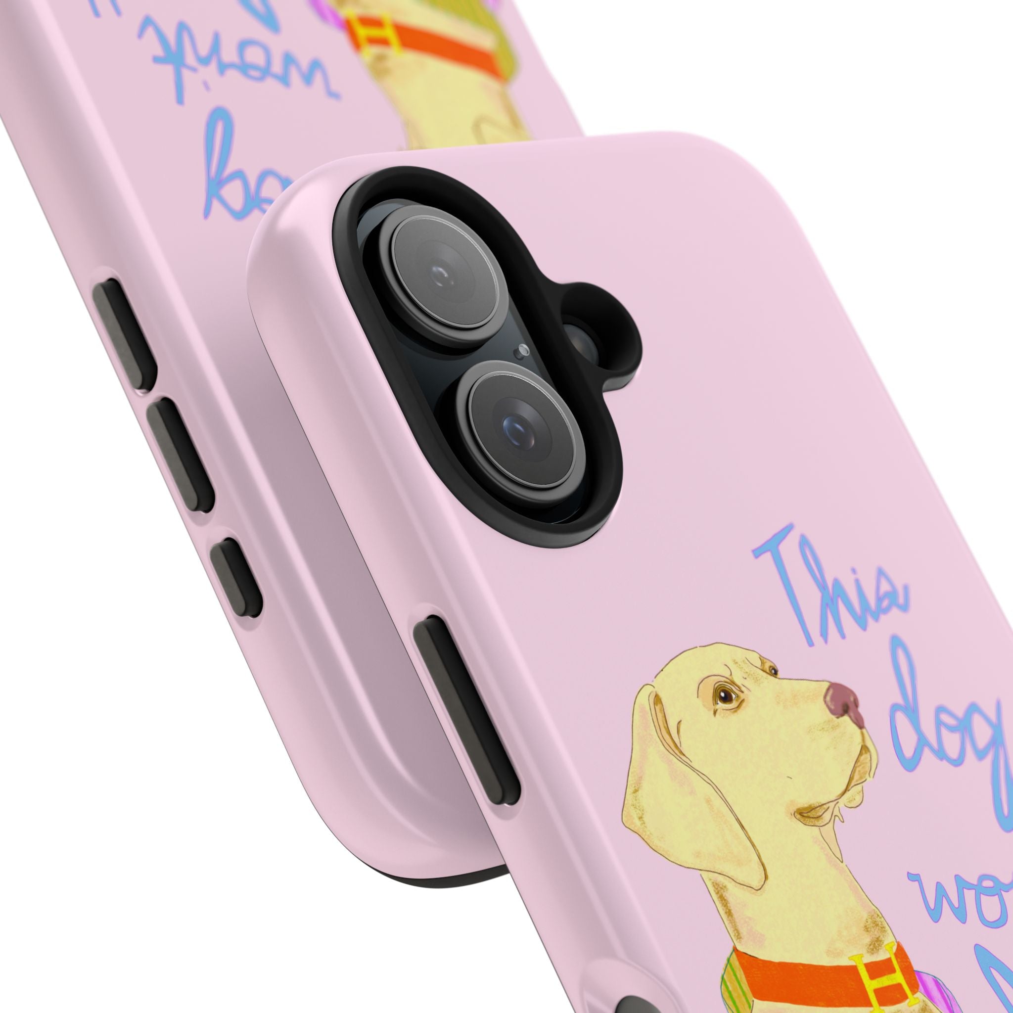 This Lab Won't Hunt Pink Phone Case