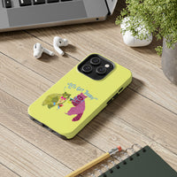 Lets Get Trashed Yellow Phone Case