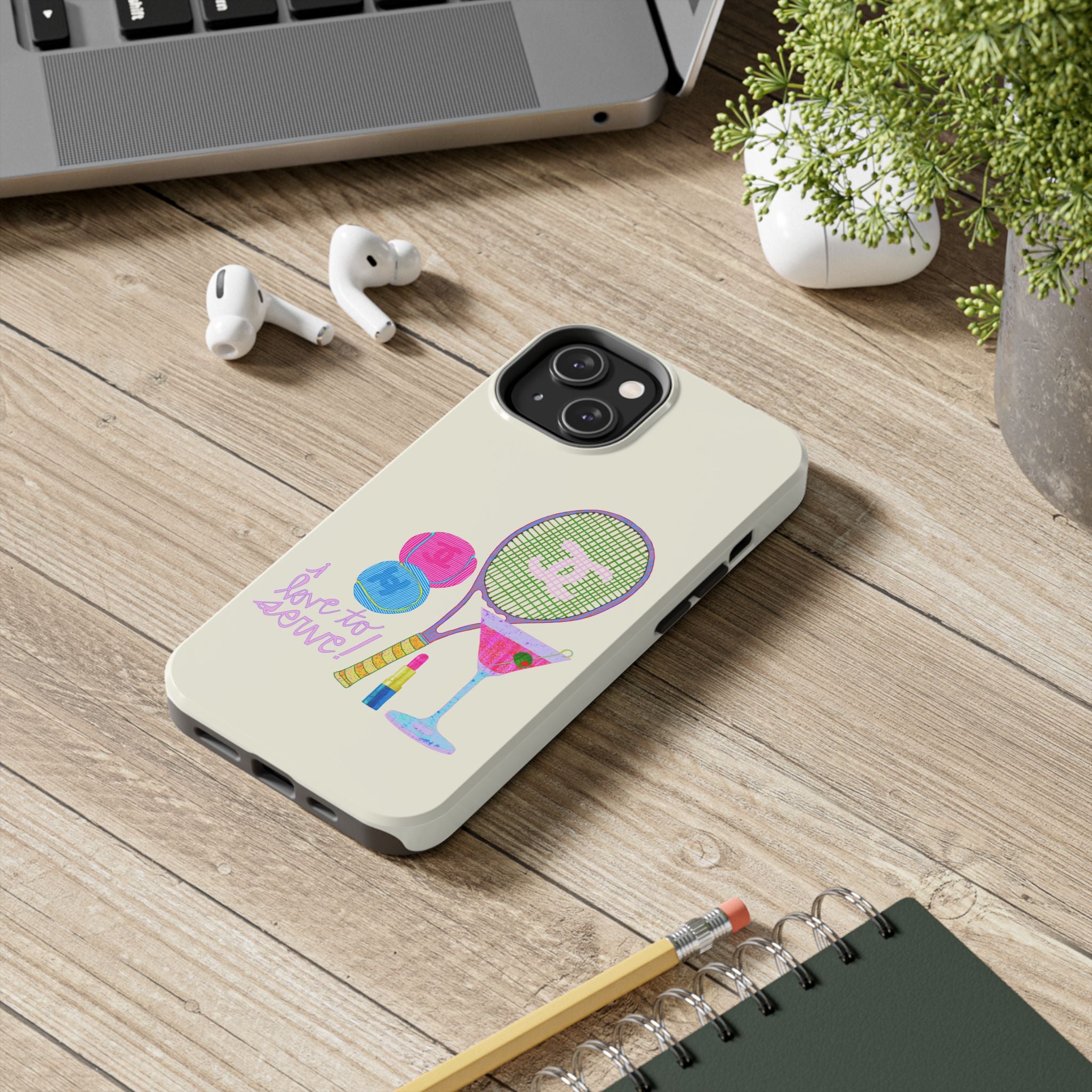 I Love to Serve Phone Case