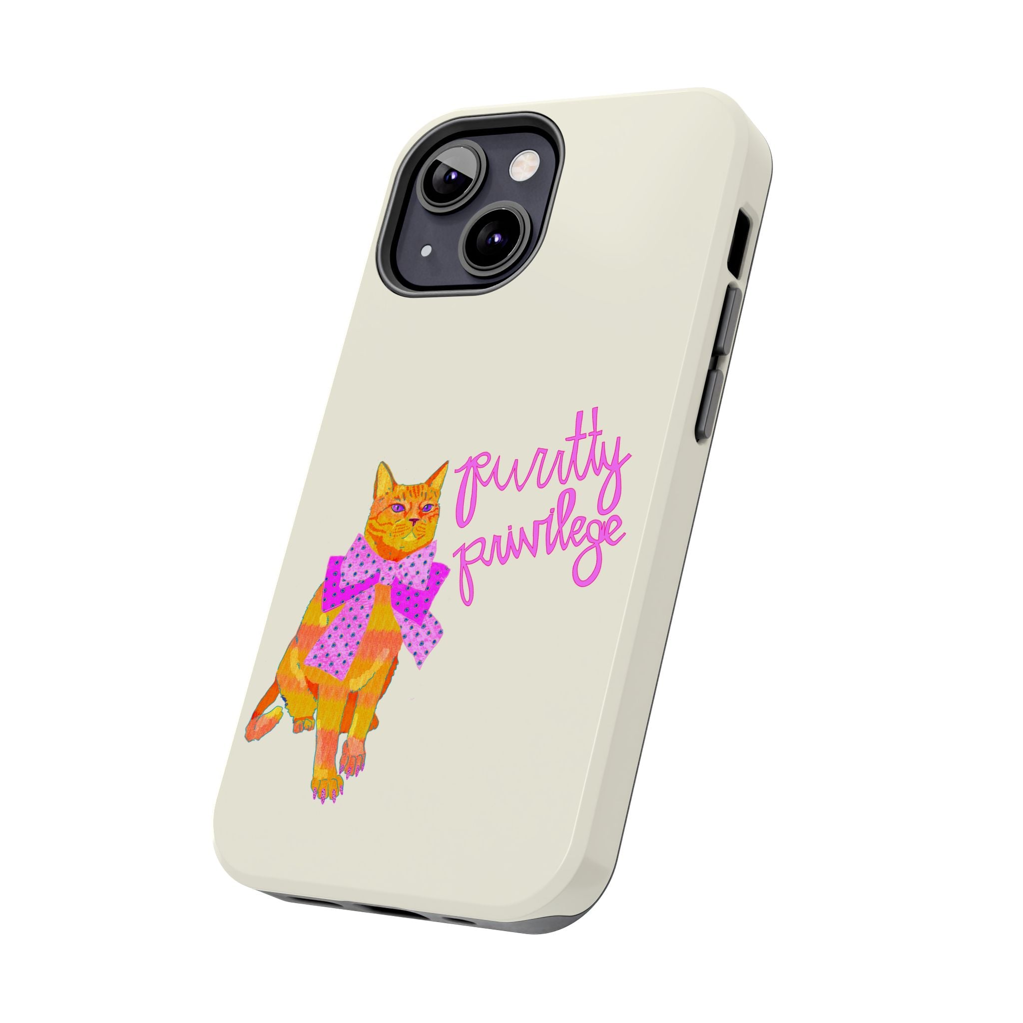 Purrtty Privilege Phone Case