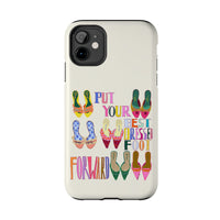 Best Dressed Foot Cream Phone Case
