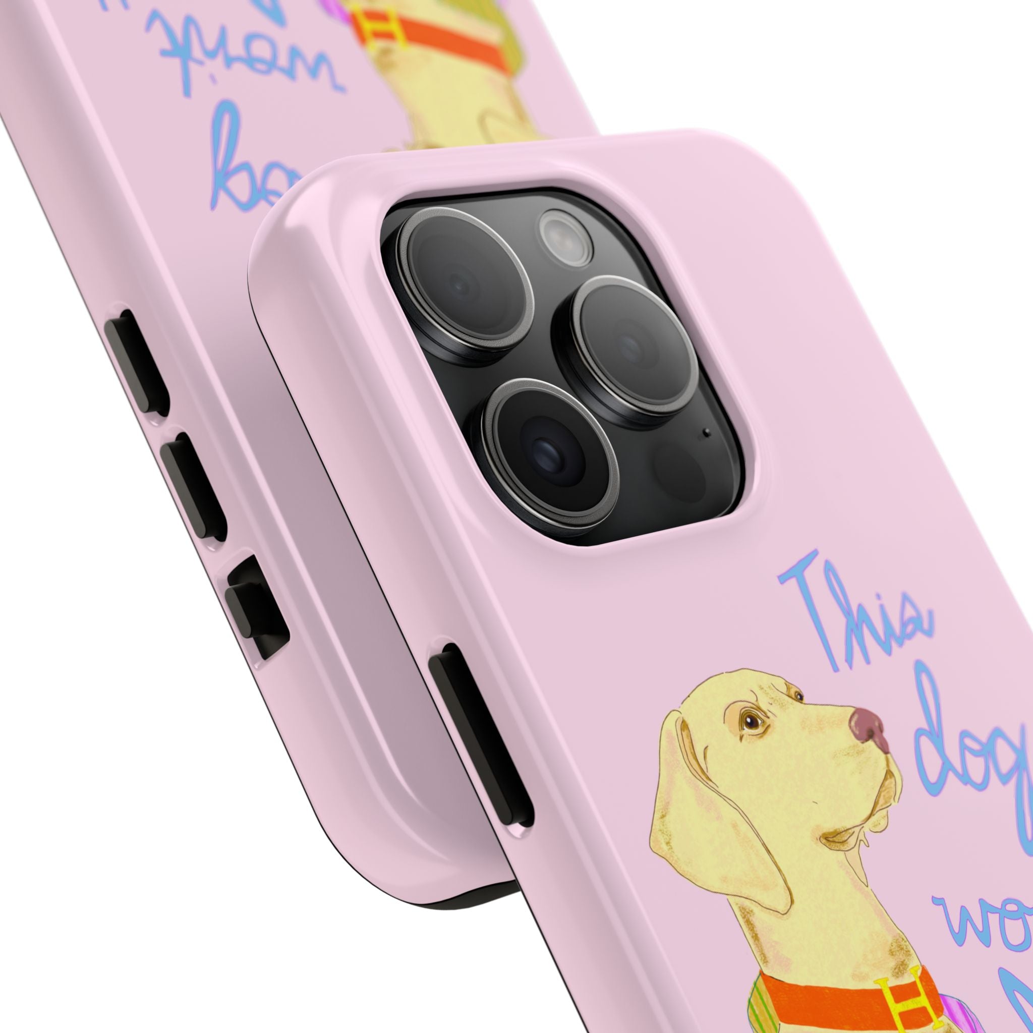 This Lab Won't Hunt Pink Phone Case