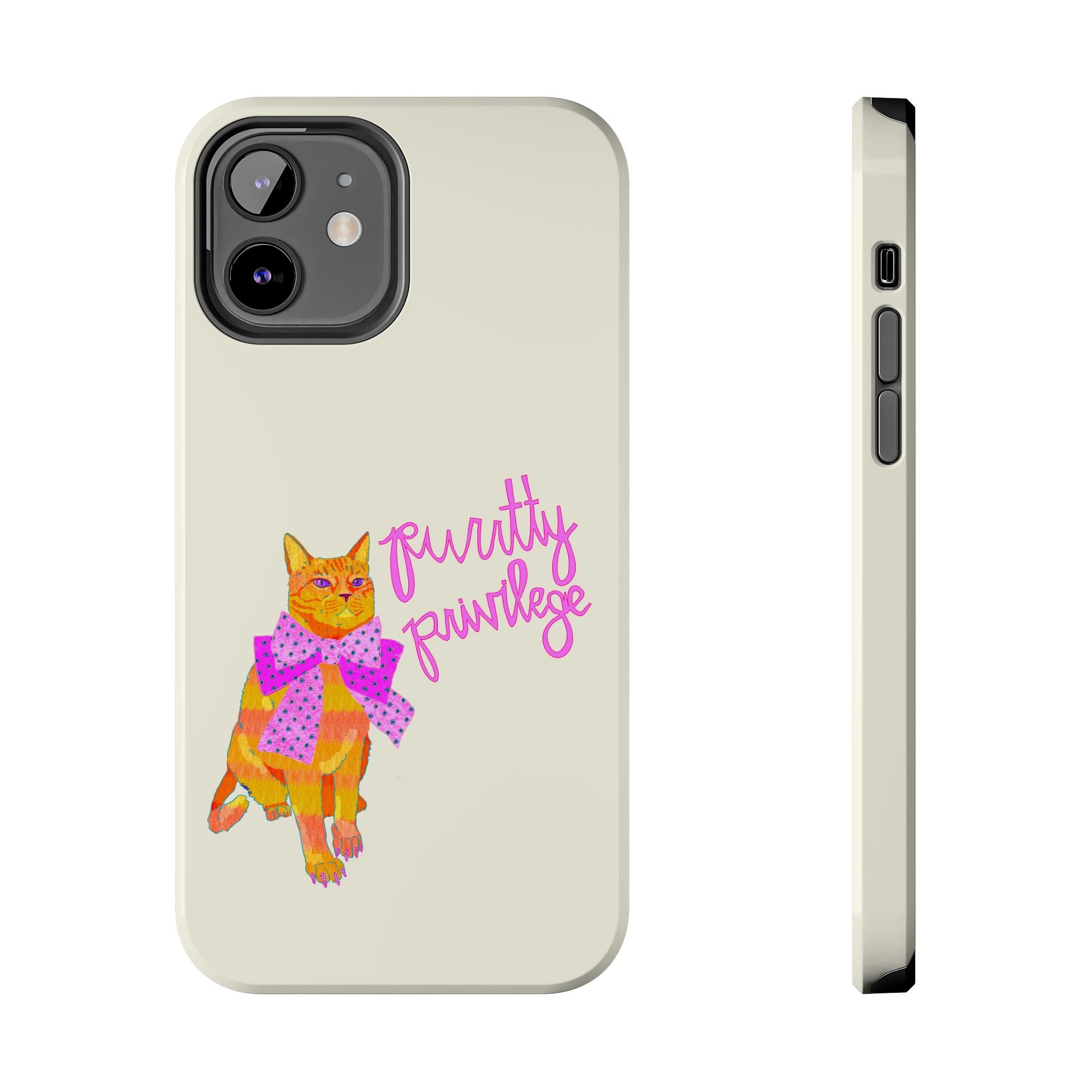 Purrtty Privilege Phone Case
