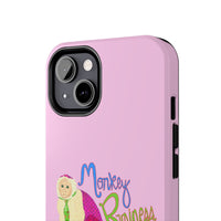 Monkey Business Pink Phone Case
