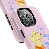 This Lab Won't Hunt Pink Phone Case