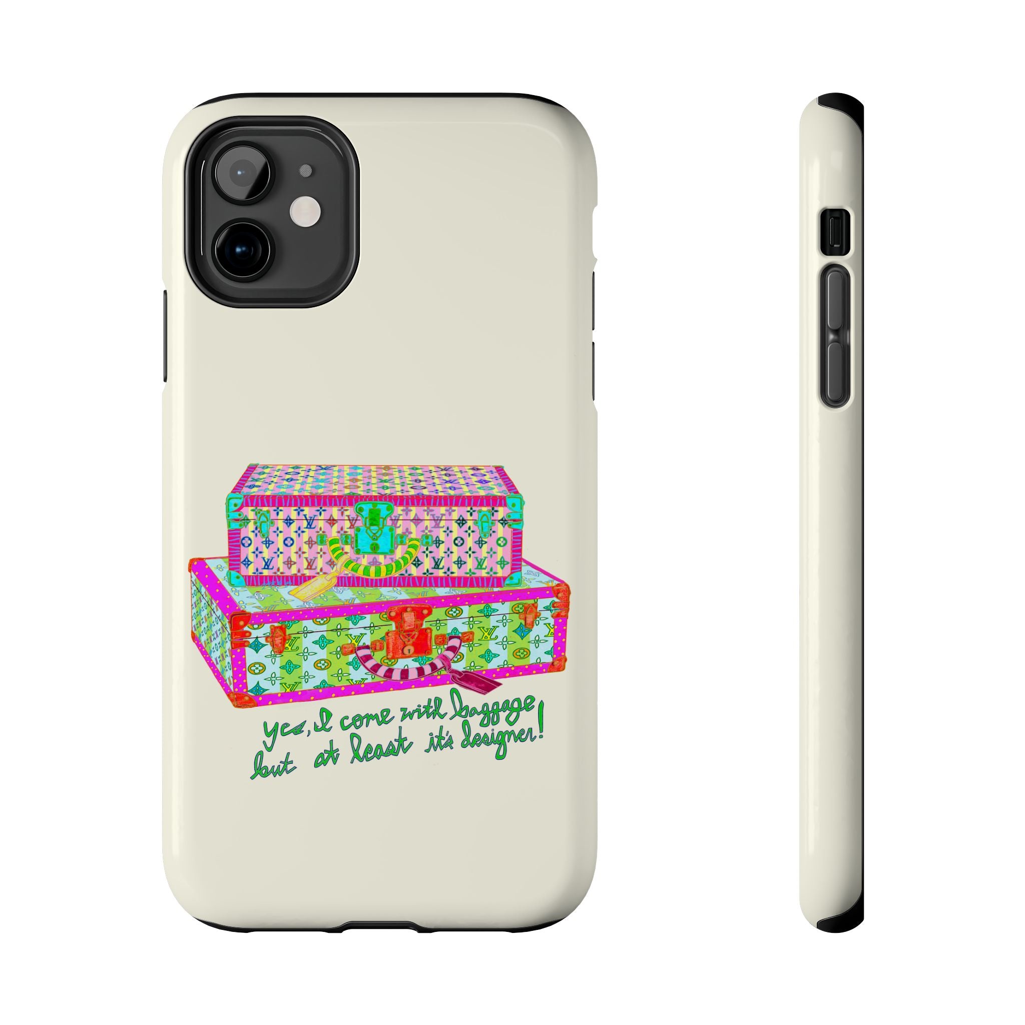 Designer Baggage Phone Case