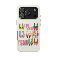 Best Dressed Foot Cream Phone Case