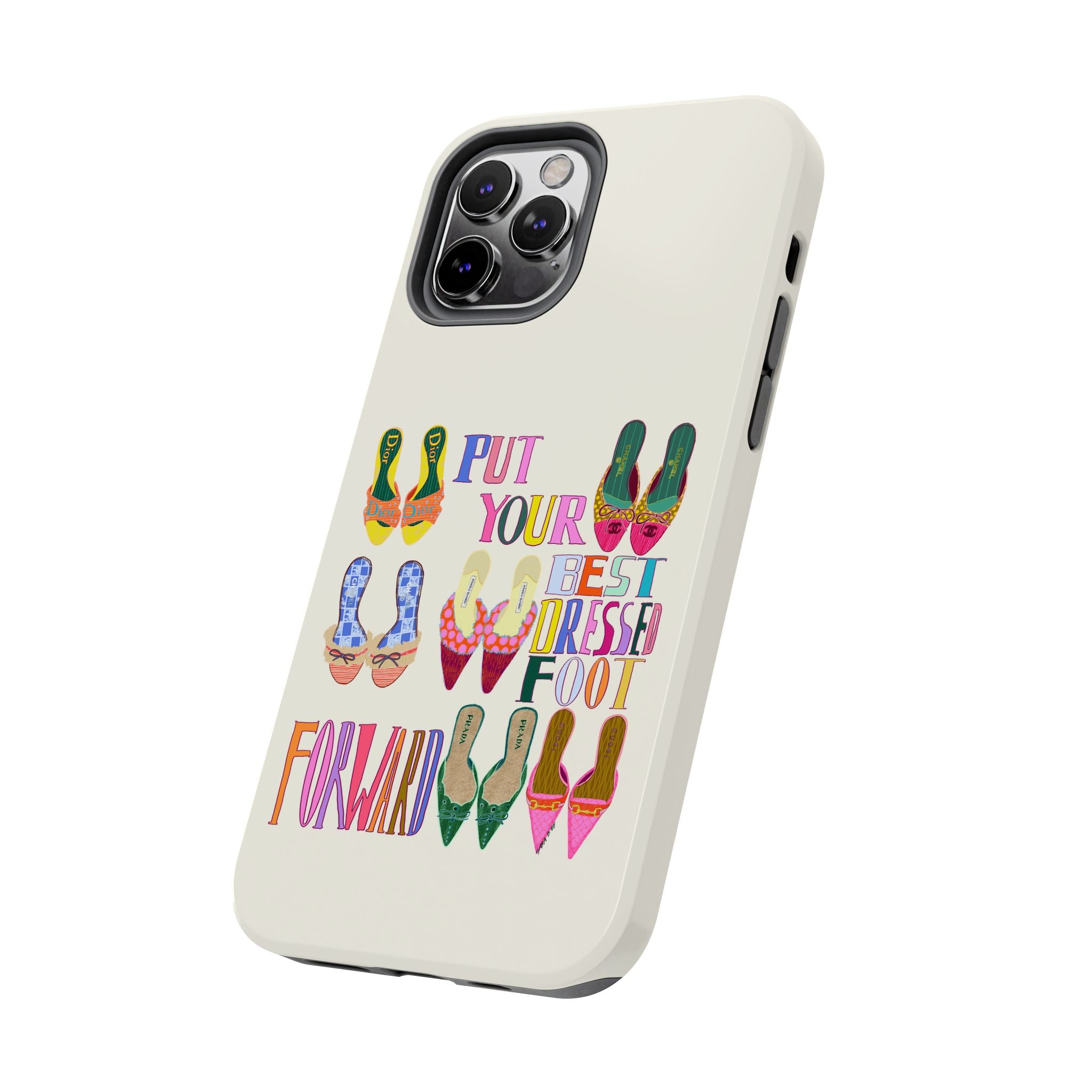 Best Dressed Foot Cream Phone Case