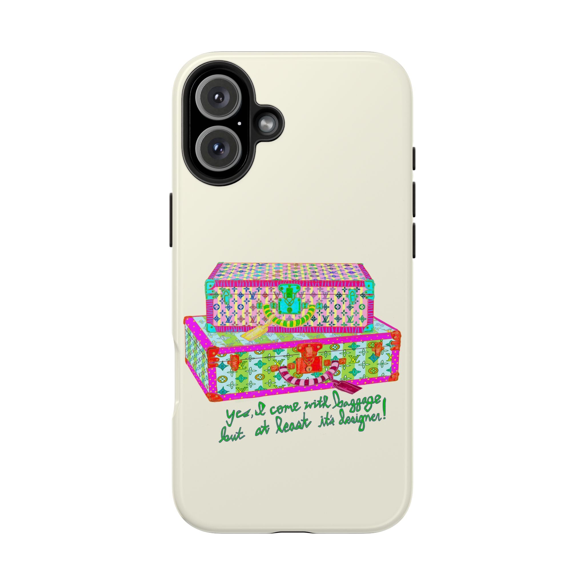 Designer Baggage Phone Case
