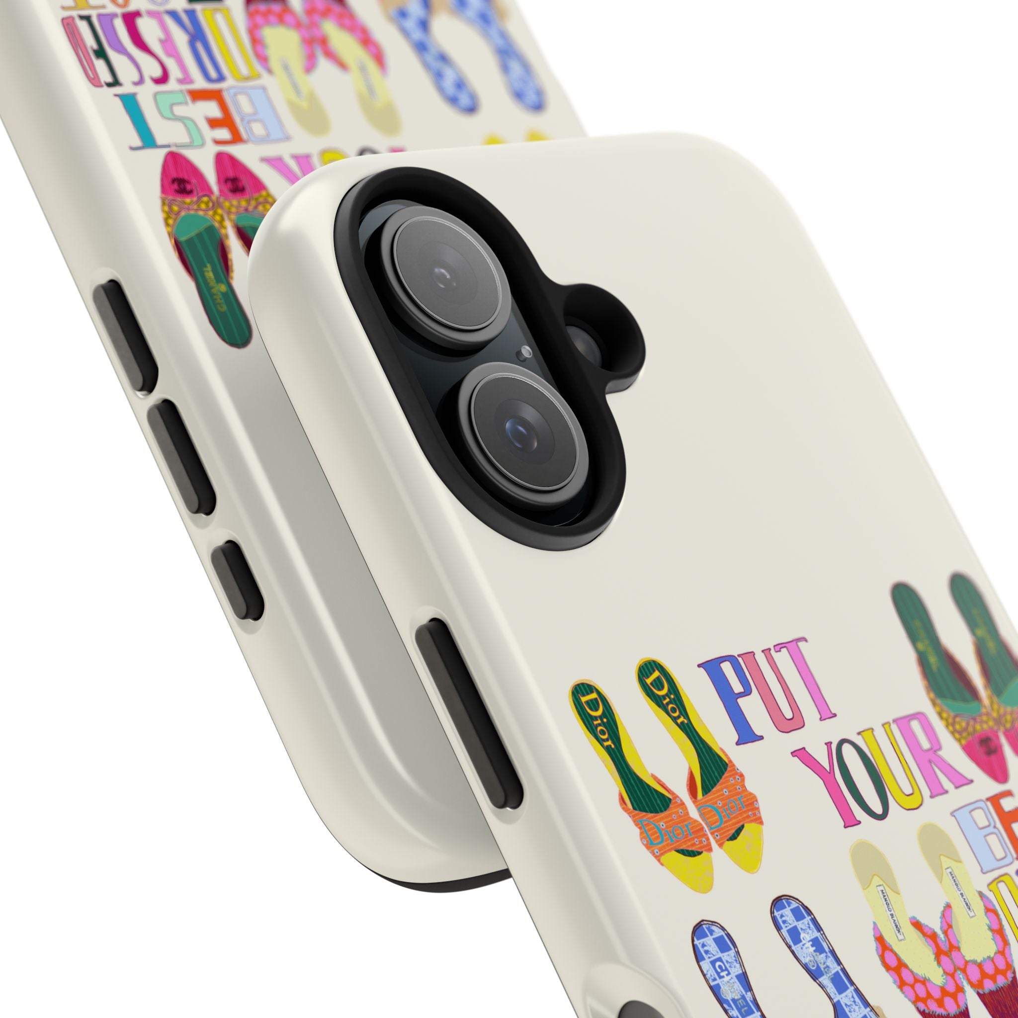 Best Dressed Foot Cream Phone Case