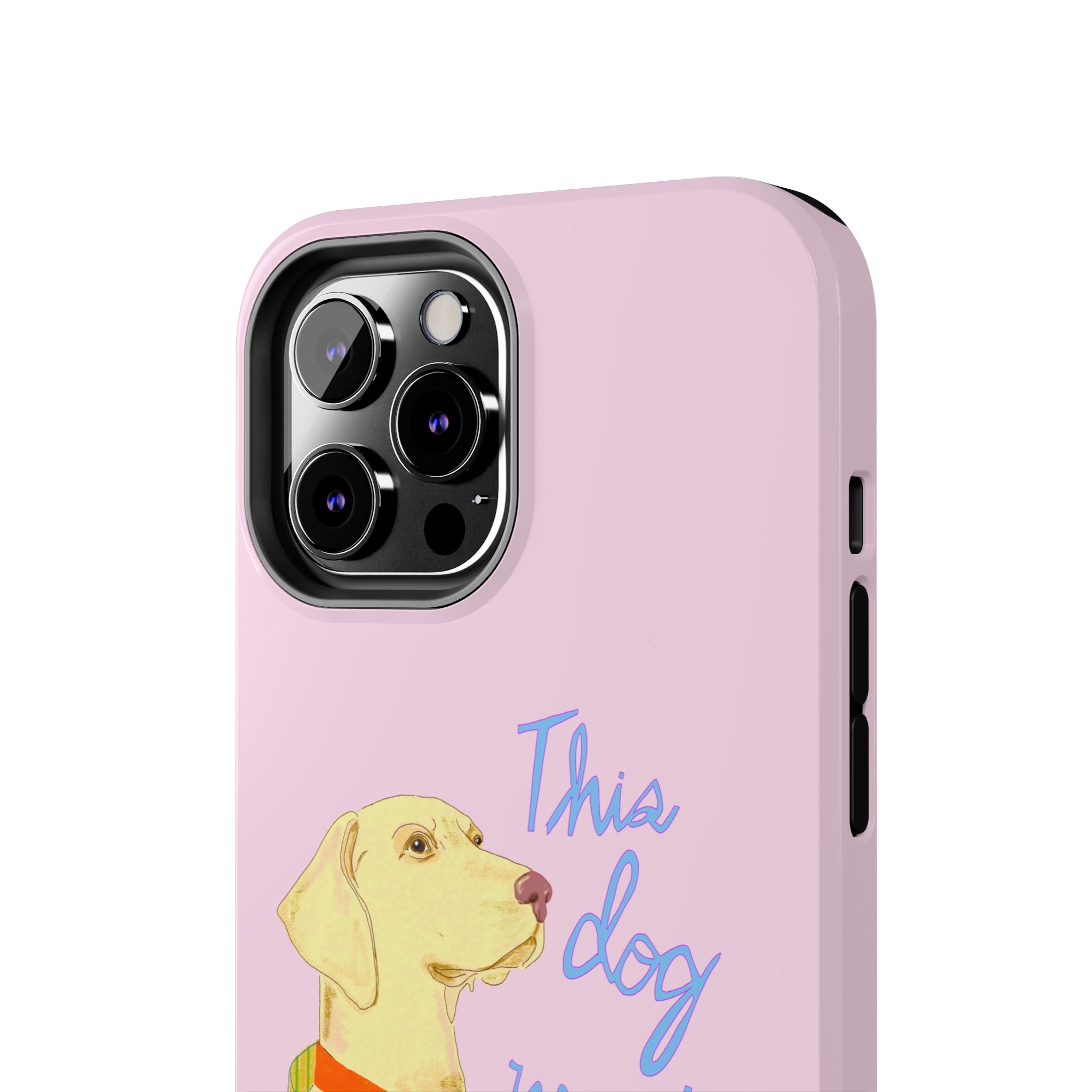 This Lab Won't Hunt Pink Phone Case
