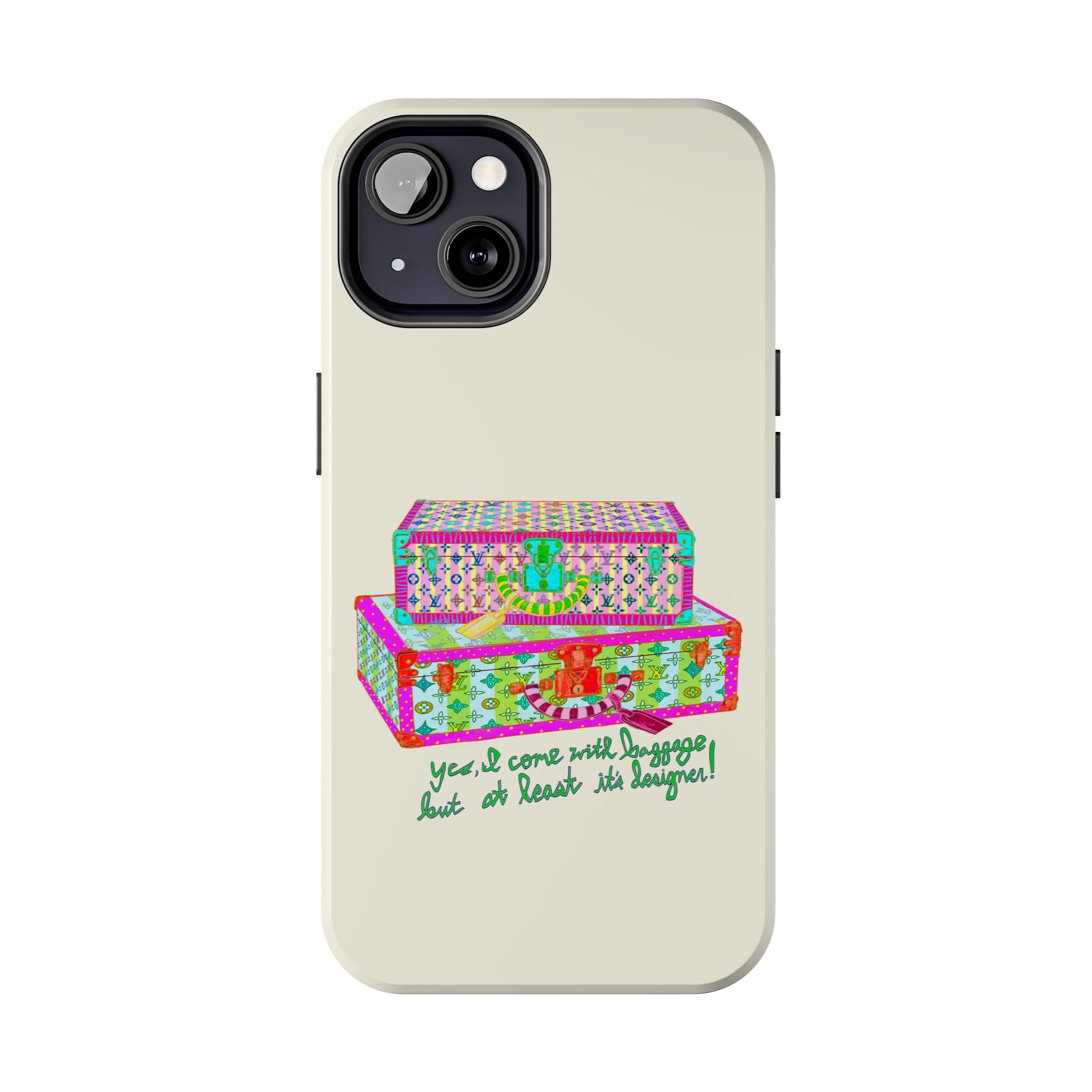 Designer Baggage Phone Case