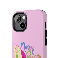 Monkey Business Pink Phone Case
