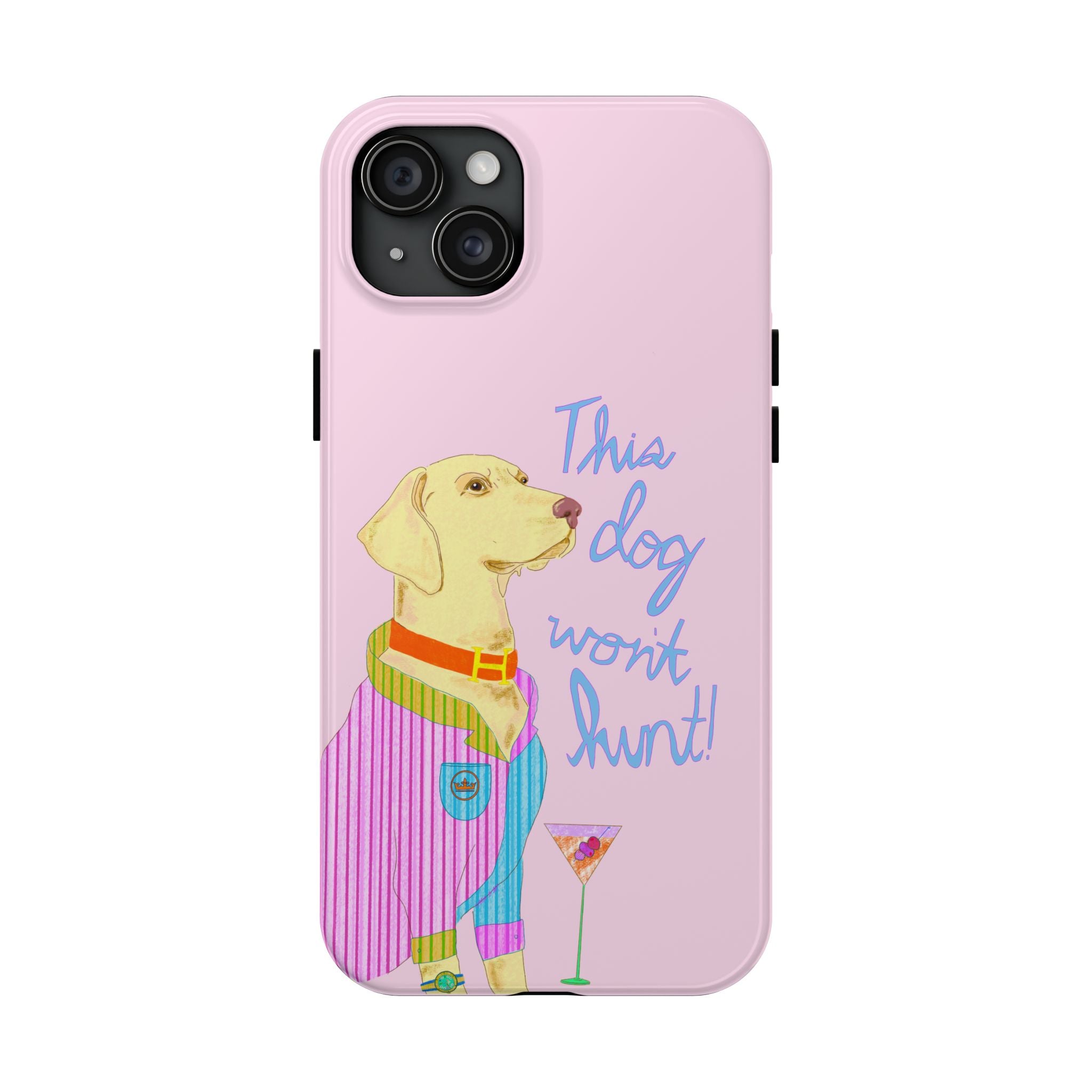 This Lab Won't Hunt Pink Phone Case