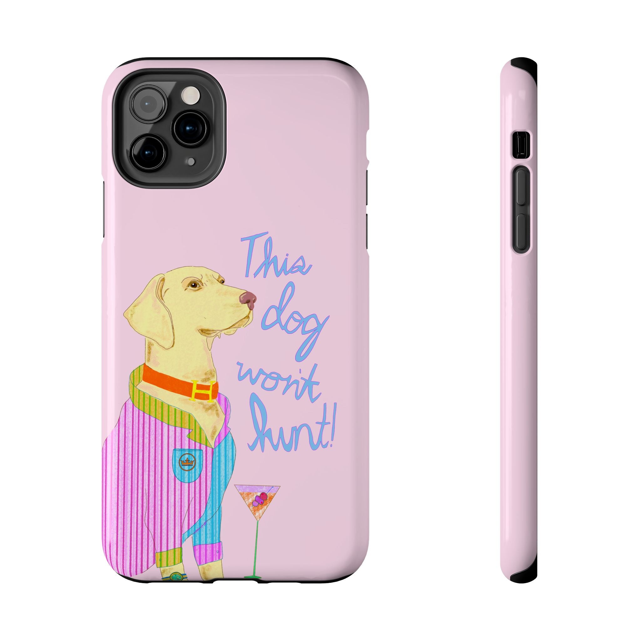 This Lab Won't Hunt Pink Phone Case