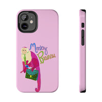 Monkey Business Pink Phone Case