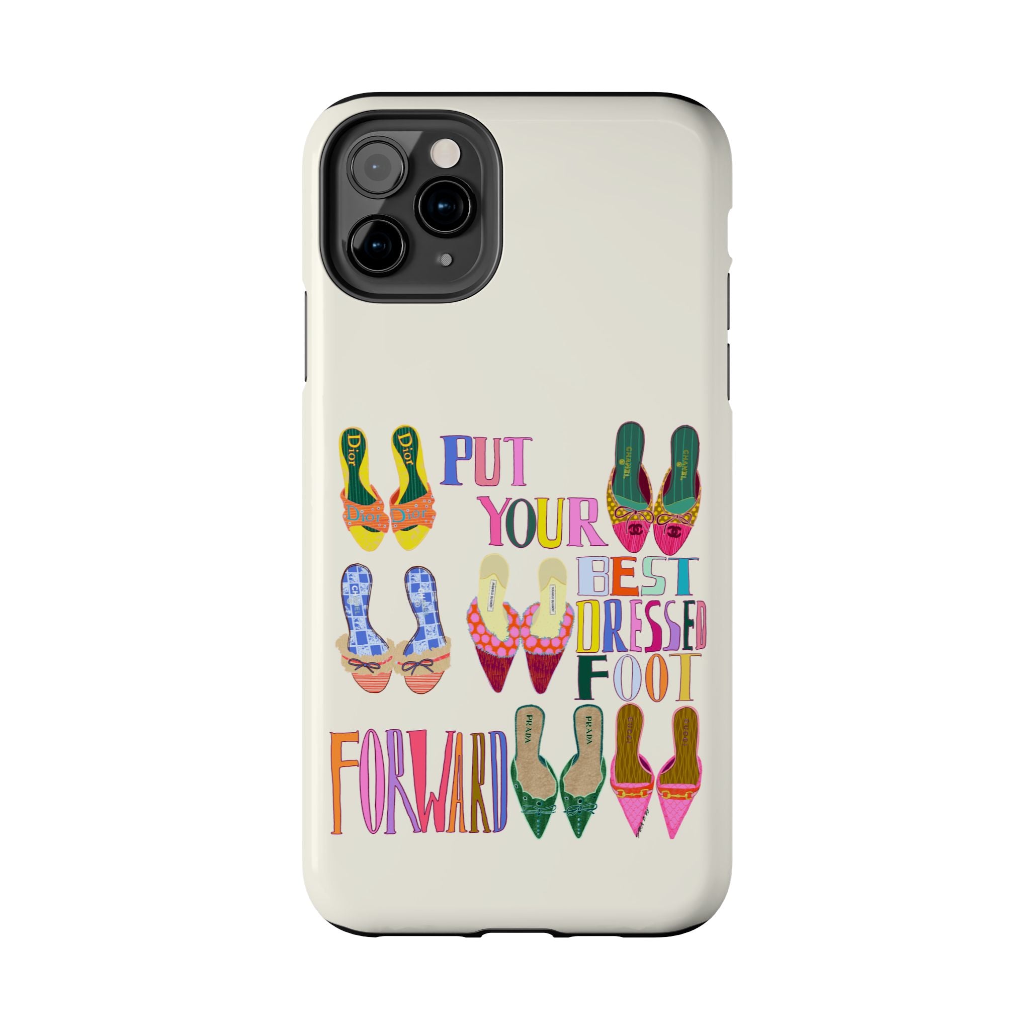 Best Dressed Foot Cream Phone Case