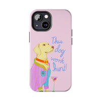This Lab Won't Hunt Pink Phone Case