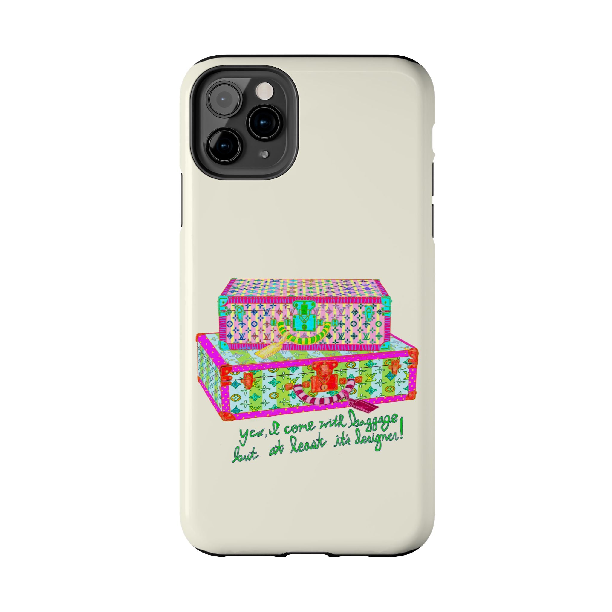 Designer Baggage Phone Case