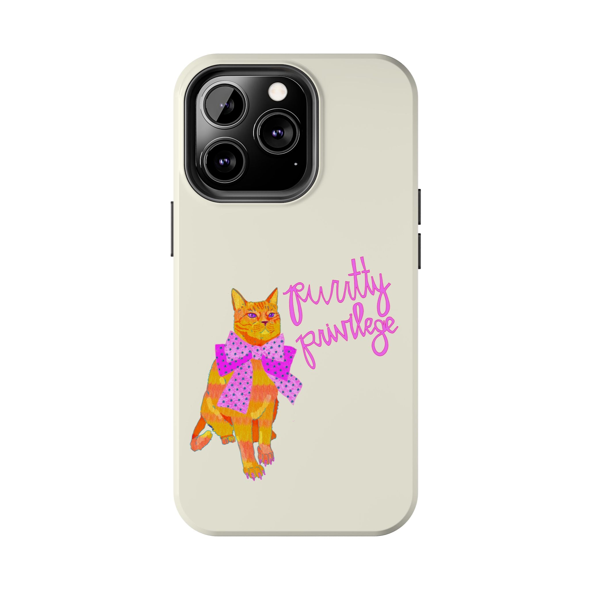 Purrtty Privilege Phone Case