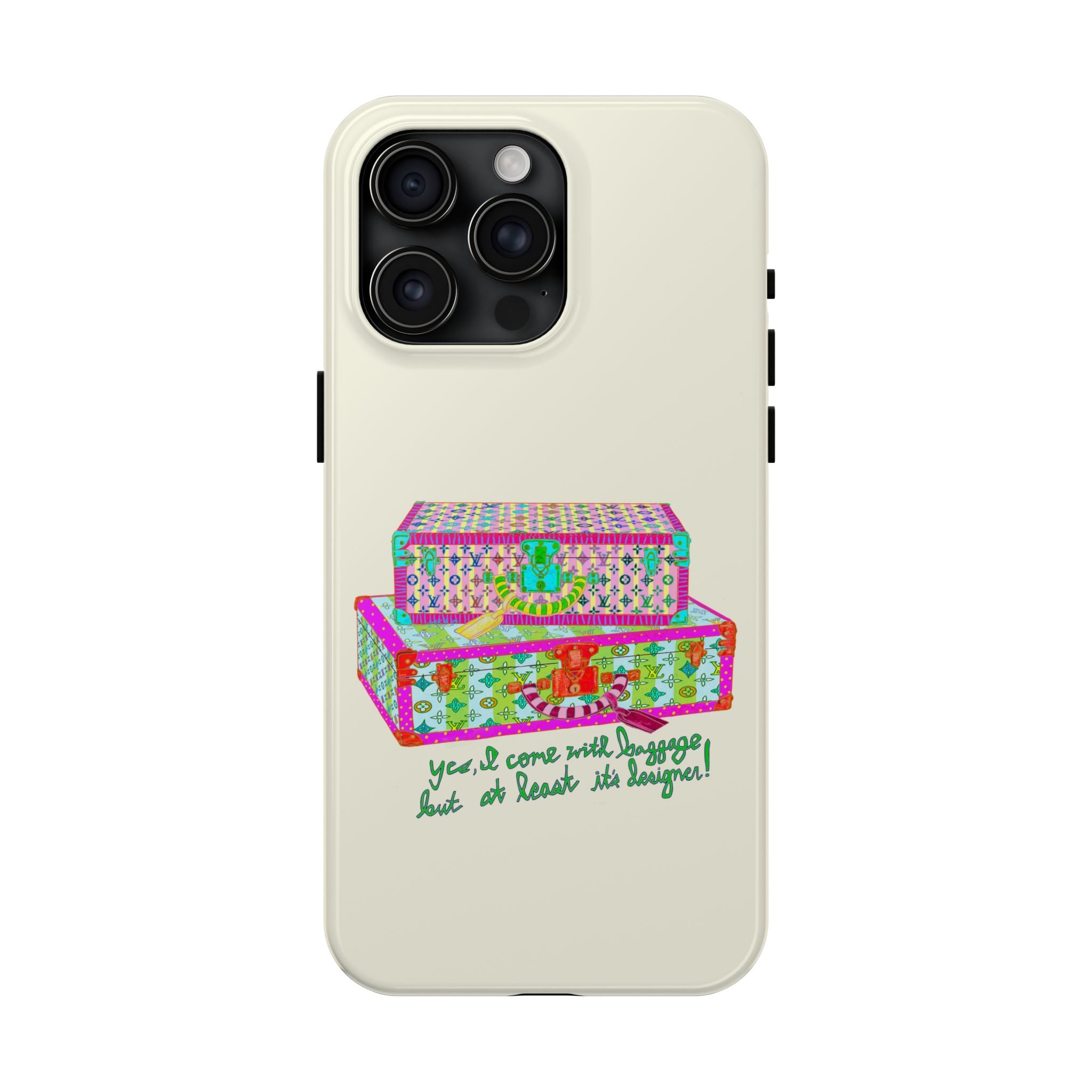 Designer Baggage Phone Case