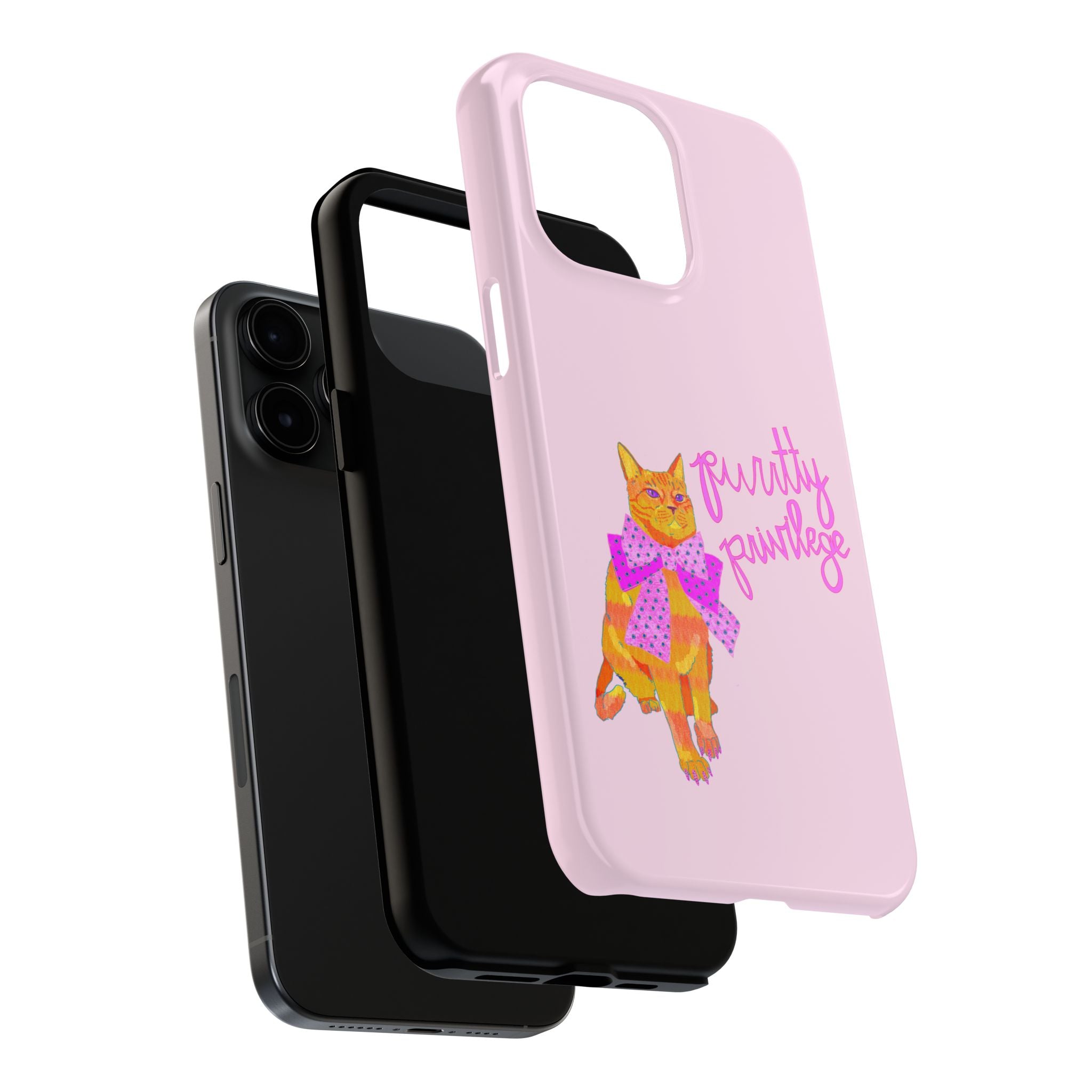 Purrtty Privilege Pink Phone Case