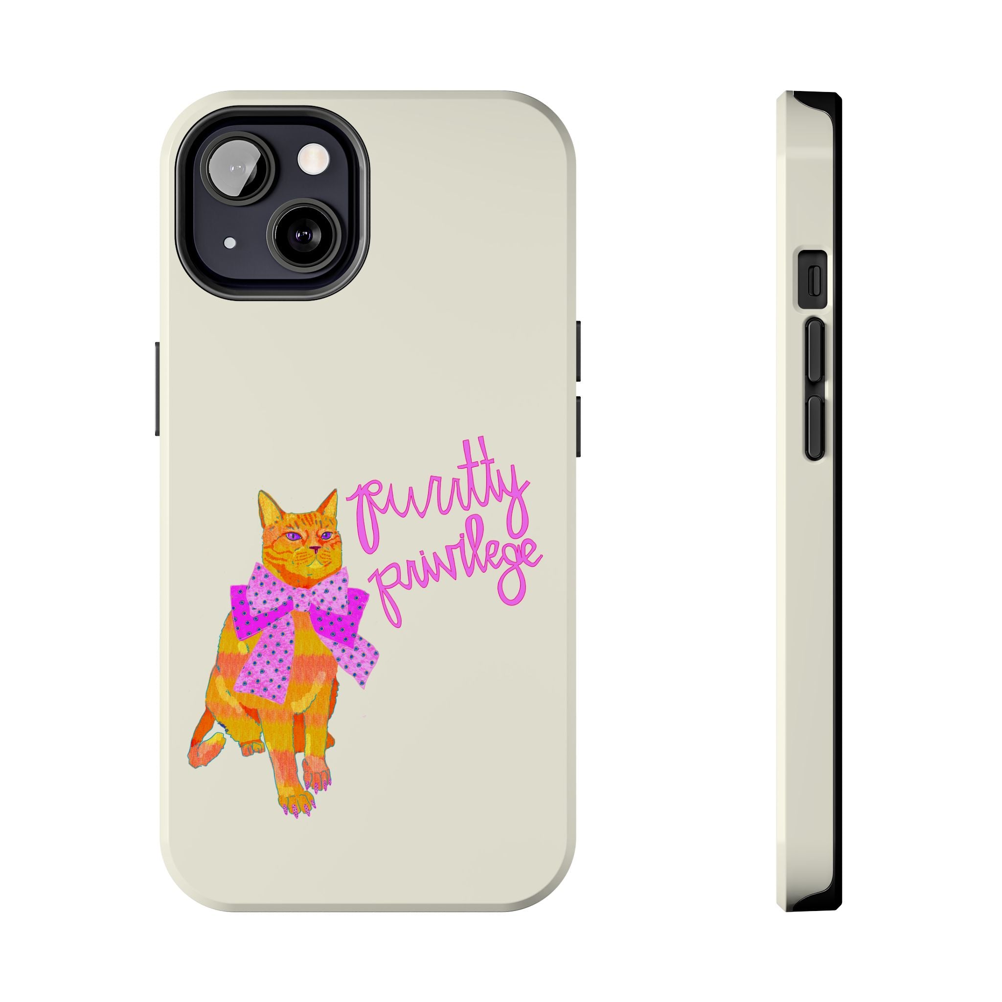 Purrtty Privilege Phone Case