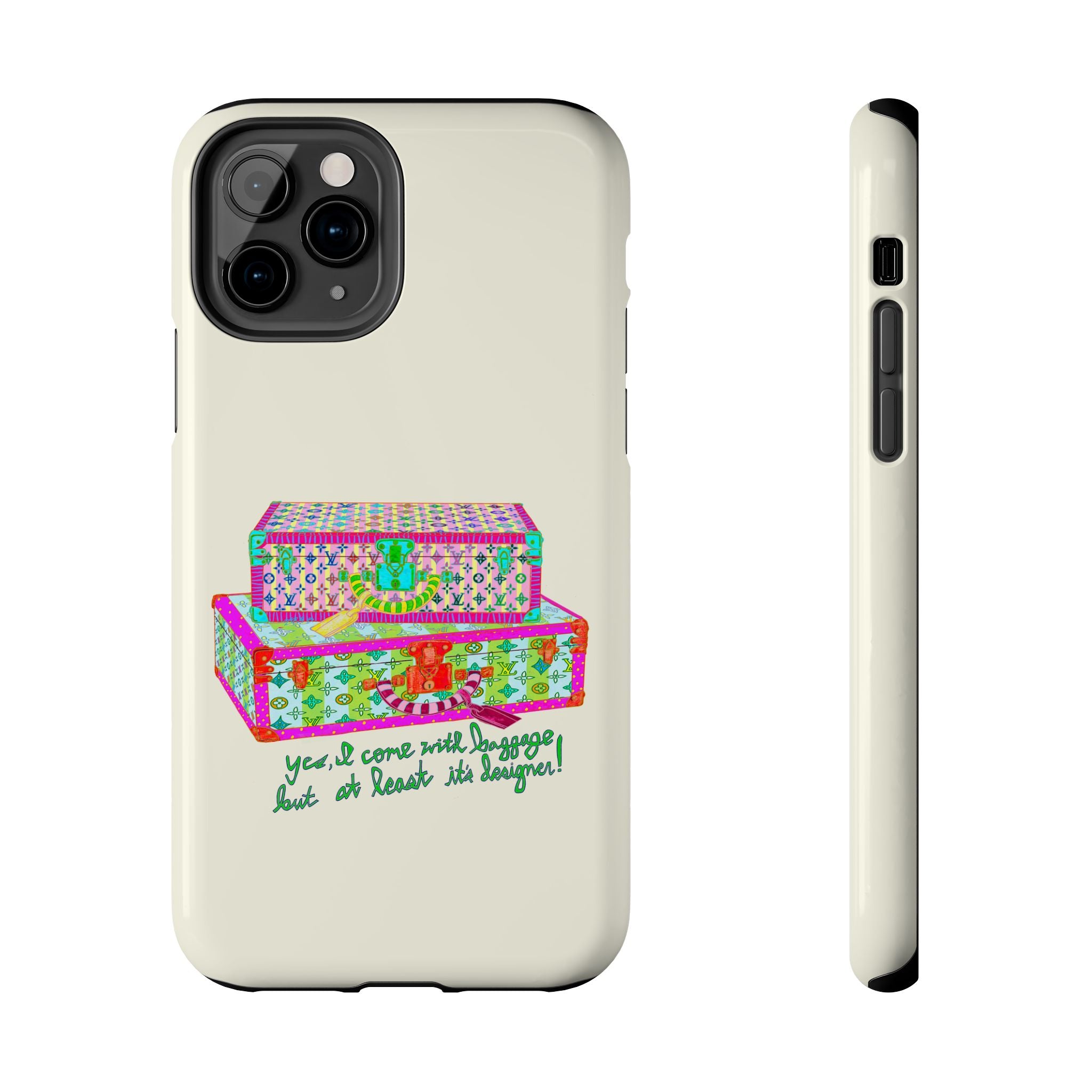 Designer Baggage Phone Case