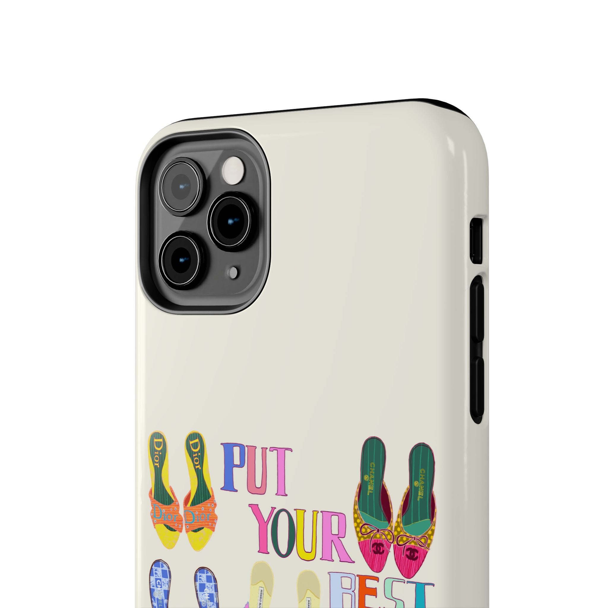 Best Dressed Foot Cream Phone Case
