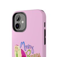 Monkey Business Pink Phone Case