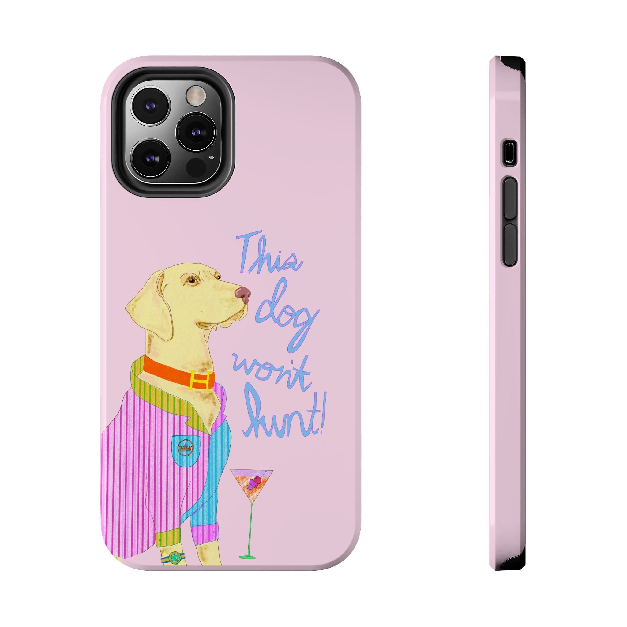 This Lab Won't Hunt Pink Phone Case