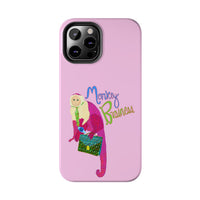 Monkey Business Pink Phone Case