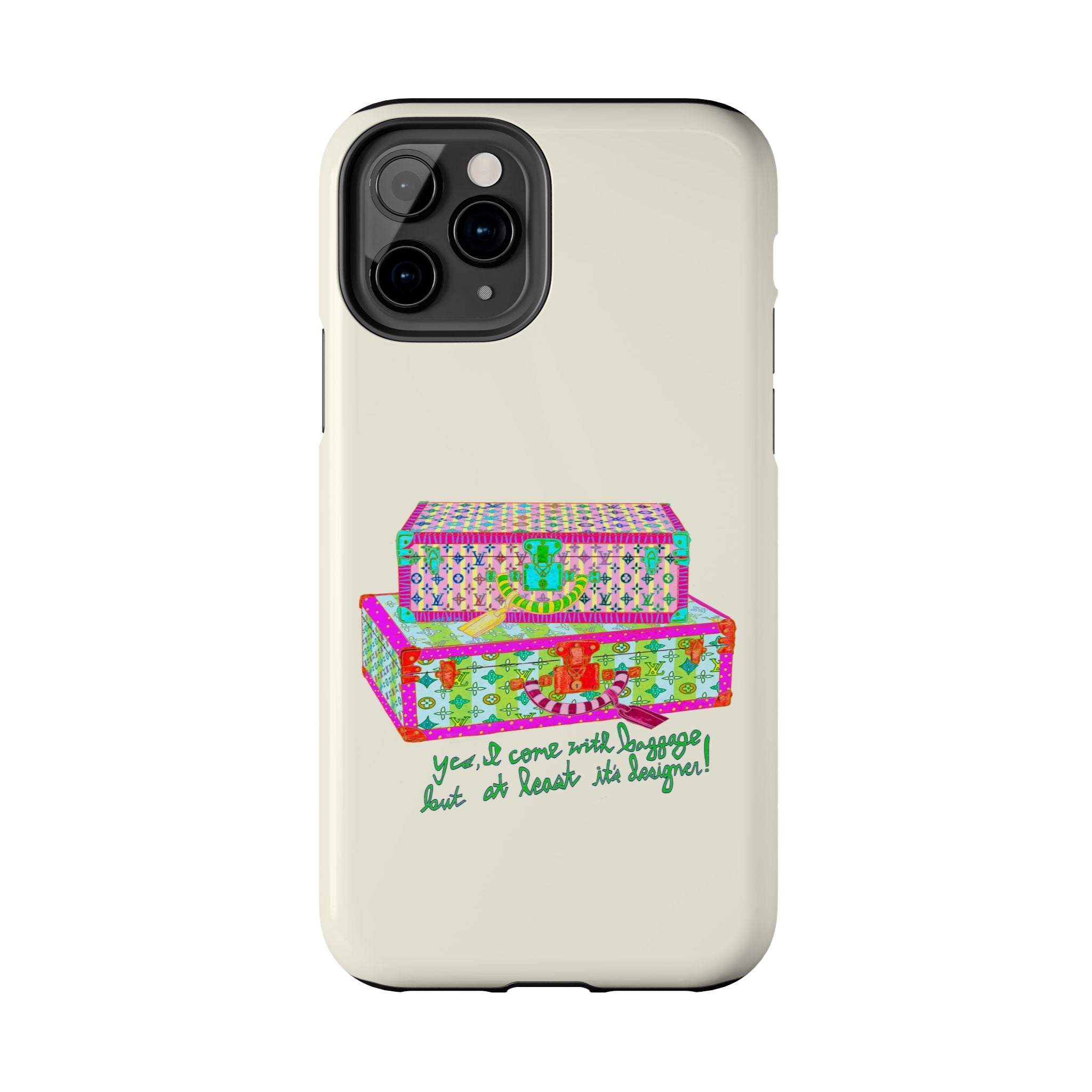Designer Baggage Phone Case